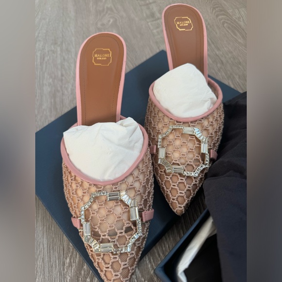 Malone Souliers Missy heel in nude - Picture 1 of 9